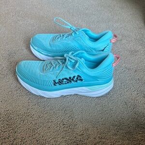 HOKA Womens Blue Running Shoes